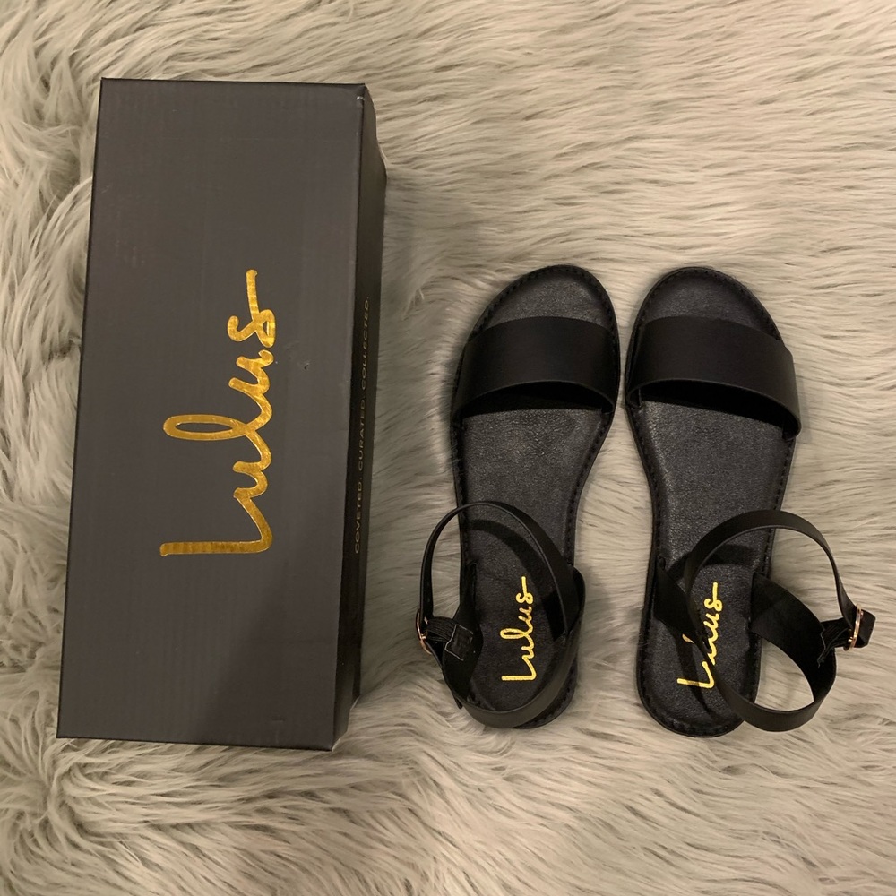 Black sandals